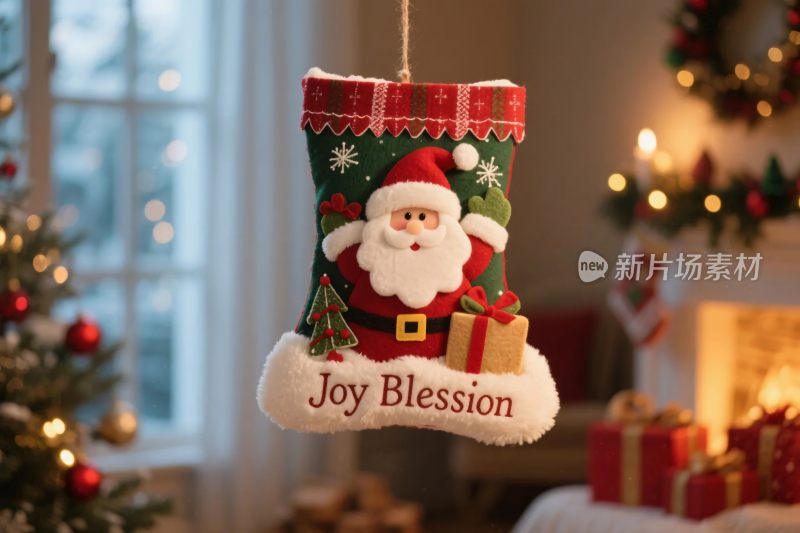圣诞袜装饰挂饰