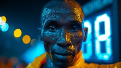 汗水与决心运动员背后的故事