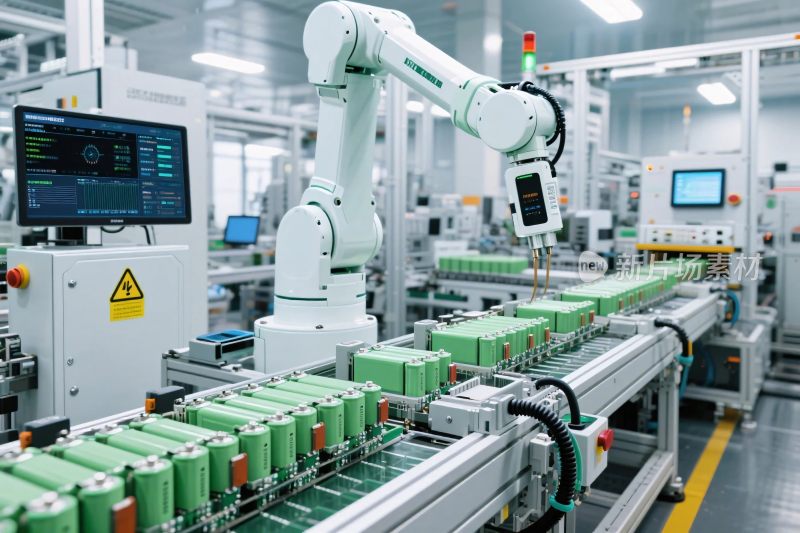 工业自动化机器人生产线
