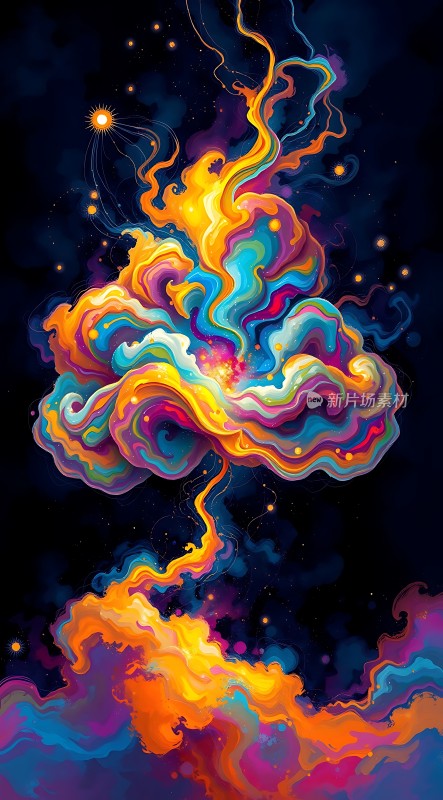 五彩斑斓的宇宙奇观