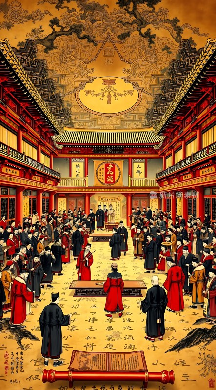 科举考场