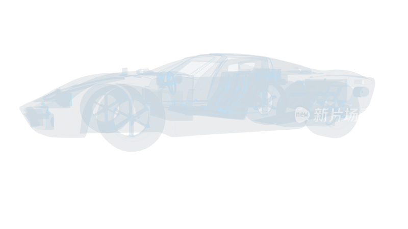 汽车福特轿车老爷车Ford GT 40