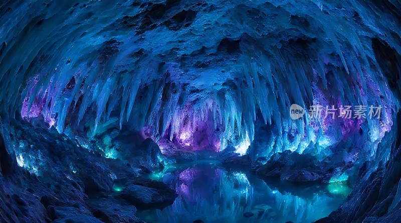 神秘洞穴奇景