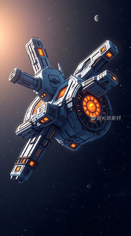 星际飞船探索未知宇宙