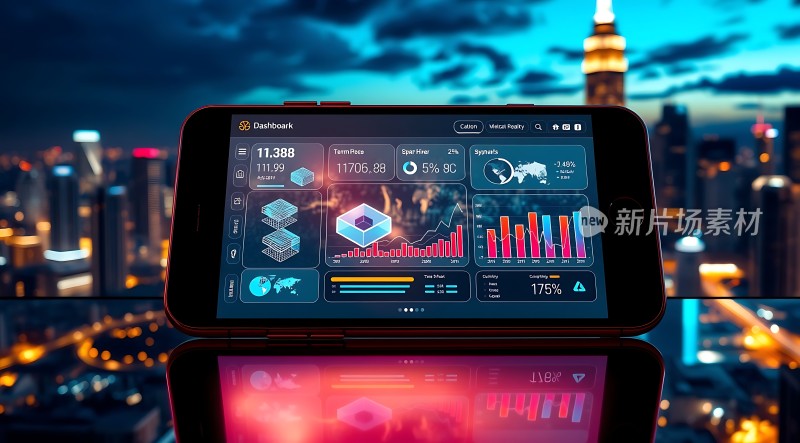 智能城市数据监控中心