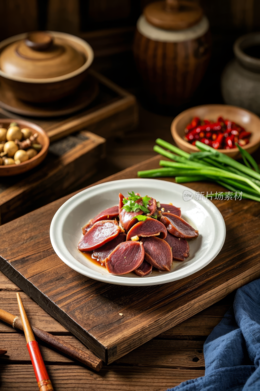 鸭胗中国传统经典美食中式家常美味食物