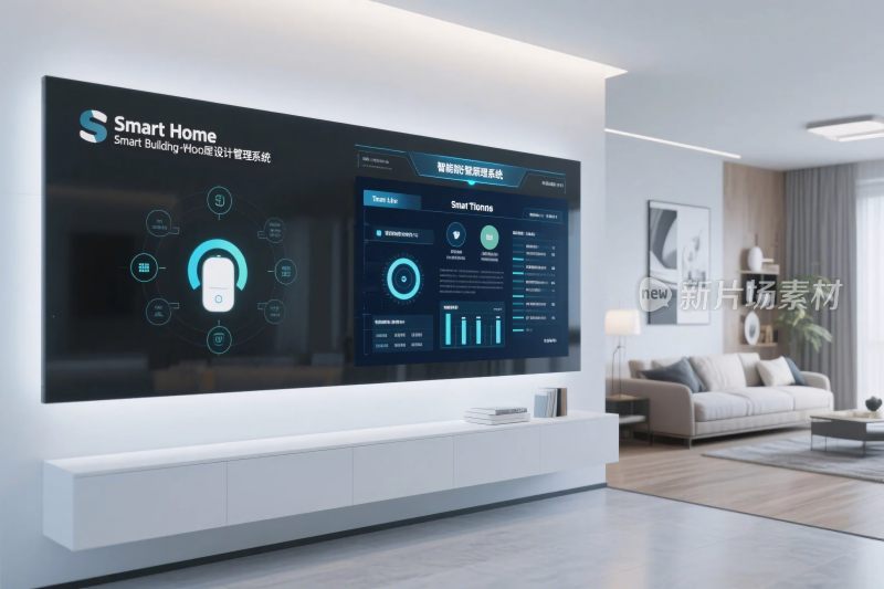 智能客厅智能界面展示