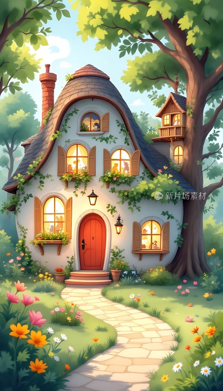 童话小屋温馨家园