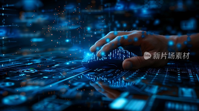 科技之手掌控未来世界