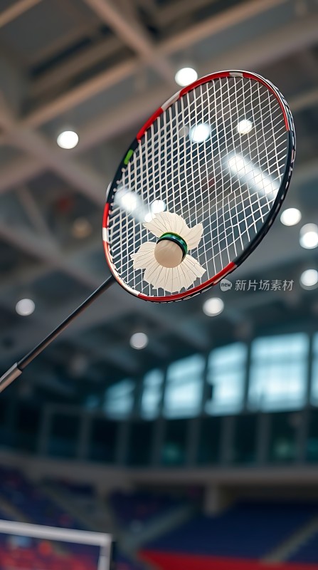 羽毛球拍与球