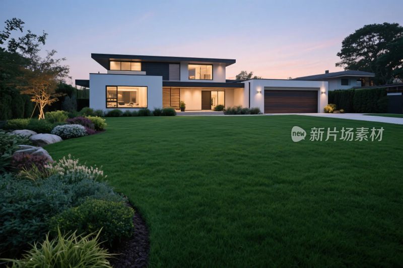 现代住宅庭院景观