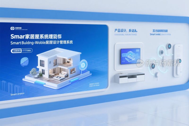 智能家居系统展示界面