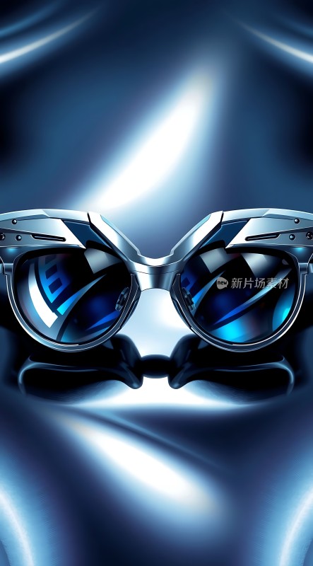 未来主义眼镜设计