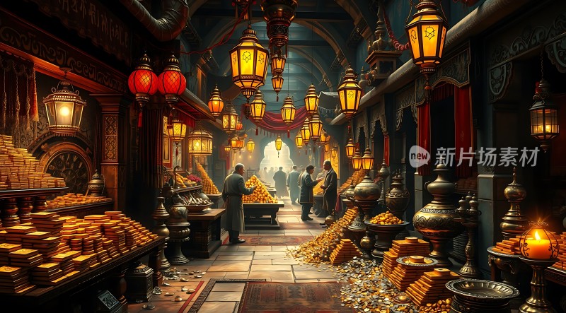 古市集黄金交易