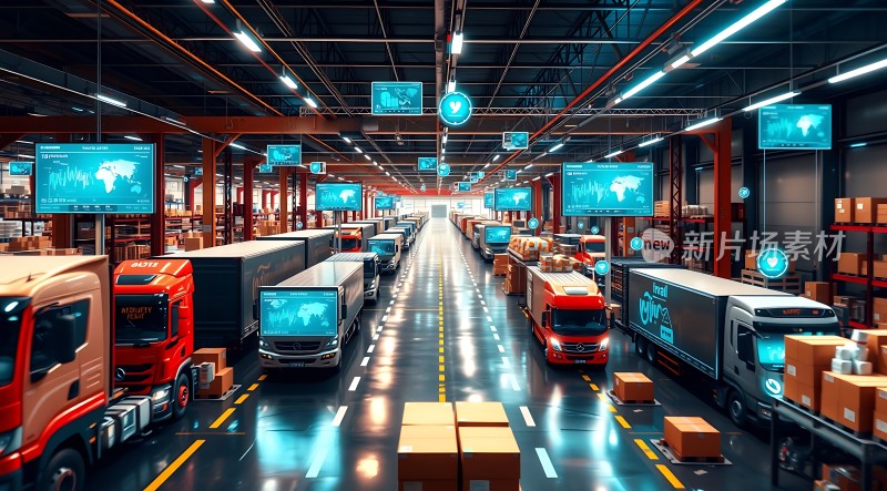 智能物流中心未来仓储运输新篇章