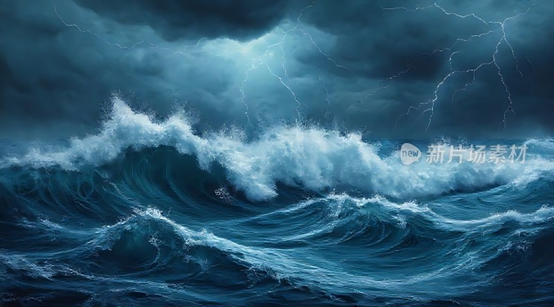 风暴海浪