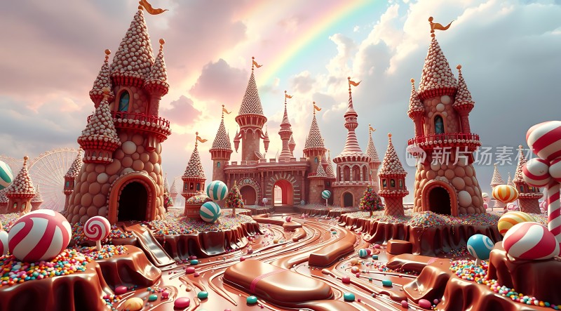 糖果王国梦幻城堡