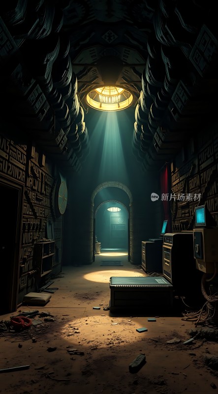 废弃古殿探秘之旅