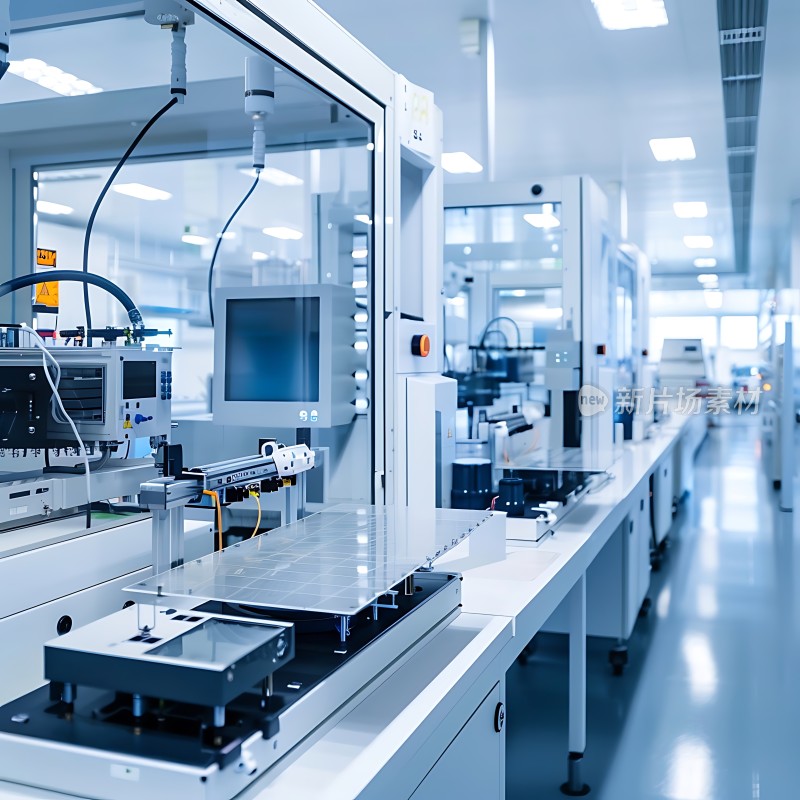 科技实验室精密仪器展示