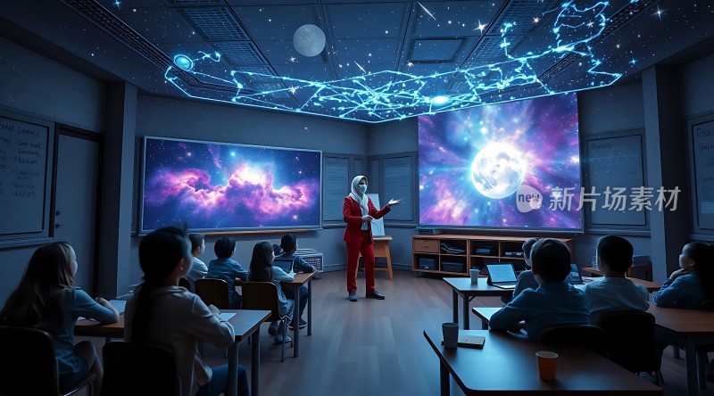 未来教室探索宇宙奥秘