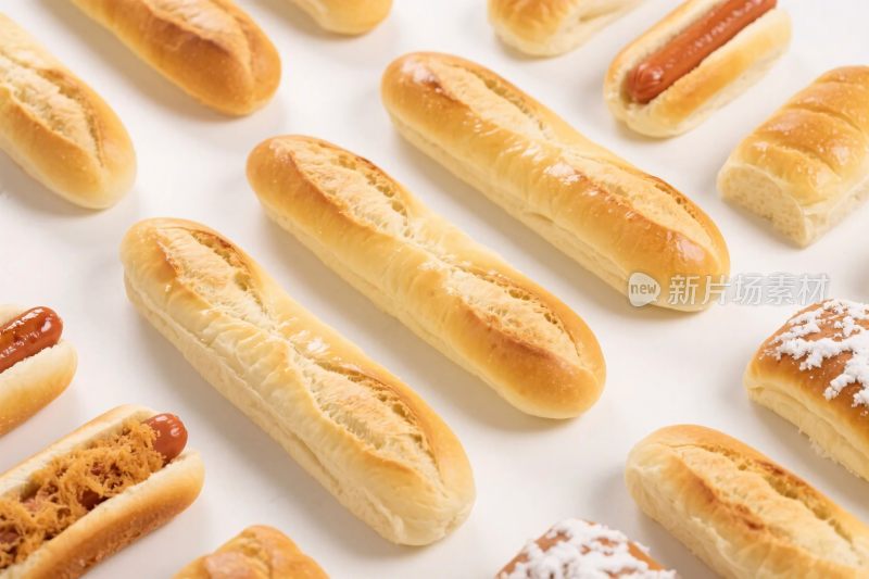 烘焙香肠面包食品