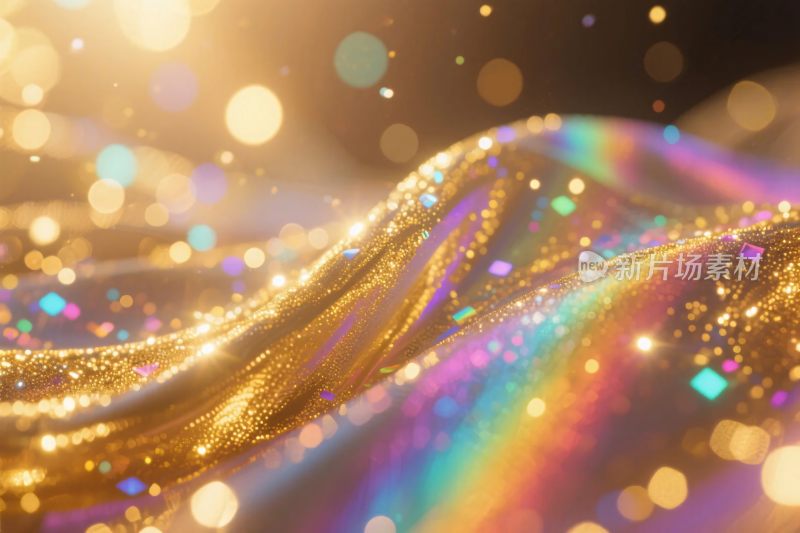 炫彩光效艺术背景图