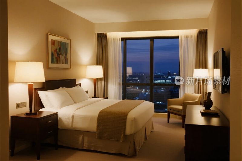 酒店客房室内照片