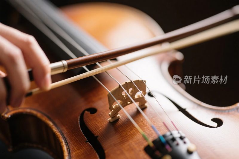 乐器演奏特写图
