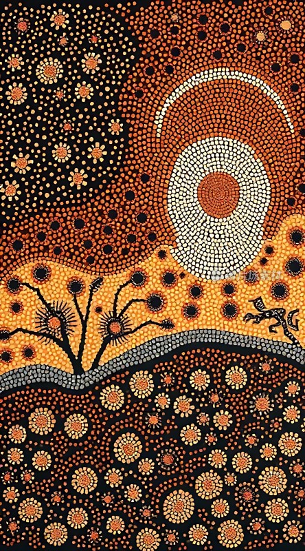 神秘夜空下的生命之歌