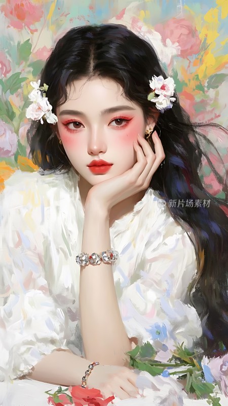 花漾年华优雅绽放