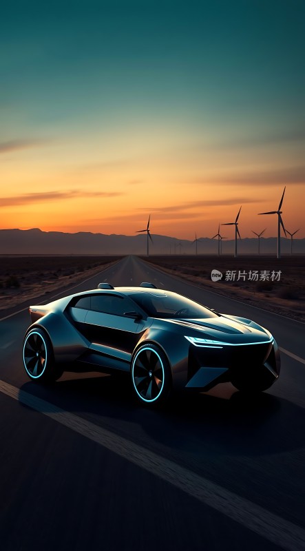 新能源风驰电掣未来科技盛宴