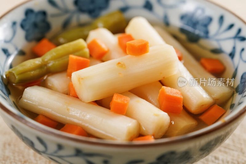 碗装中式家常菜食材