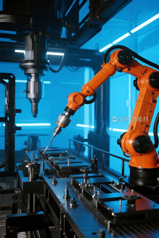 工业机械臂生产场景