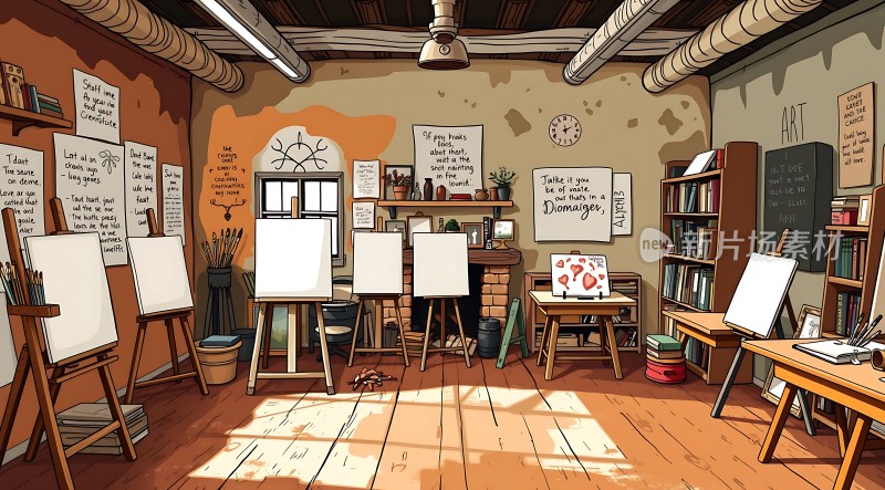 艺术工作室创意与灵感汇聚之地