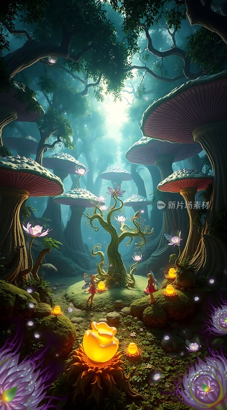 神秘森林秘境探险之旅