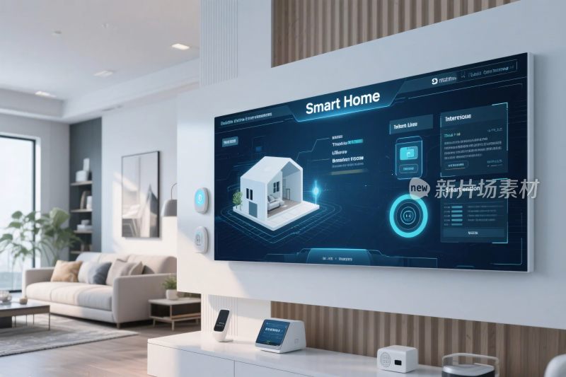 智能家居控制界面展示