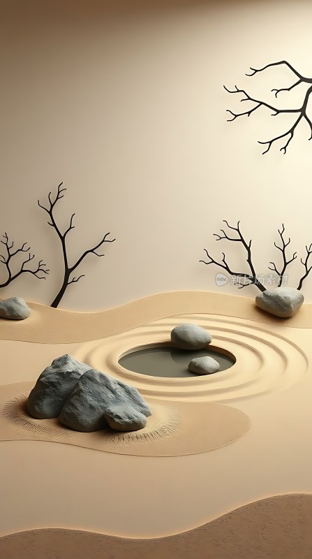 枯木逢春静水深流