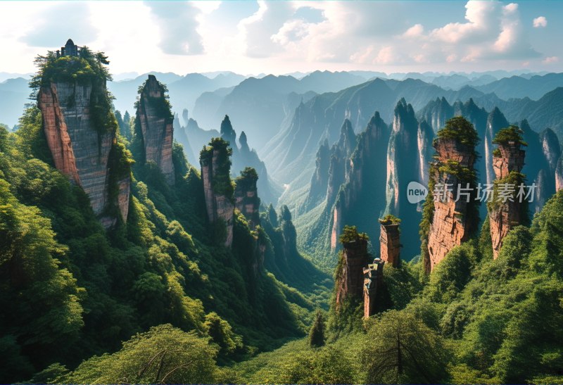 张家界全景奇观