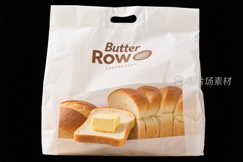 面包包装袋插画