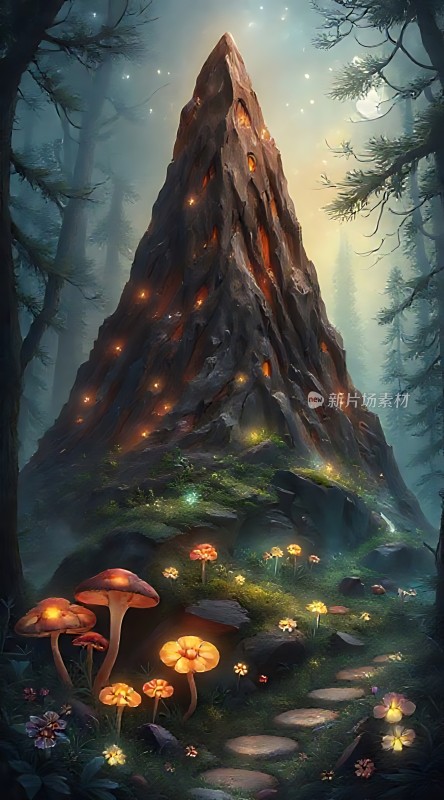 神秘山洞秘境探险之旅