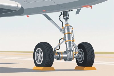 飞机起落架示意图 飞机起落架示意图