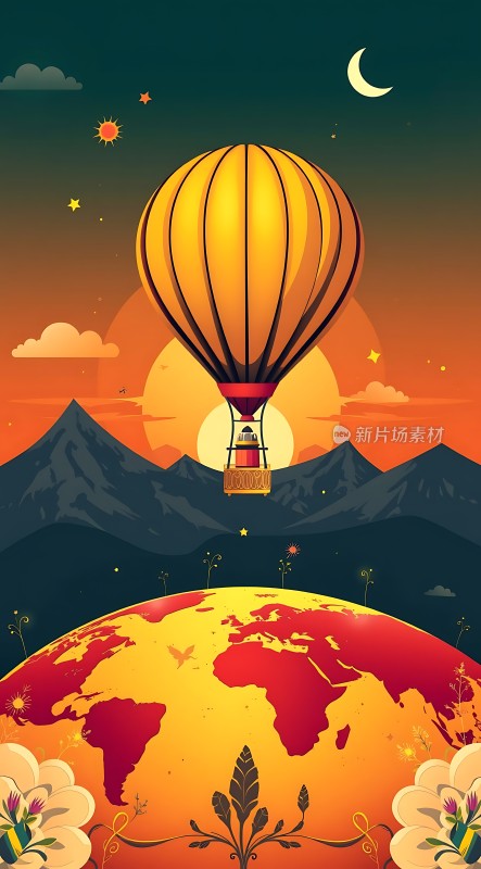 热气球环球之旅