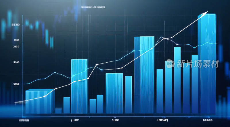 金融数据分析股市趋势图表图