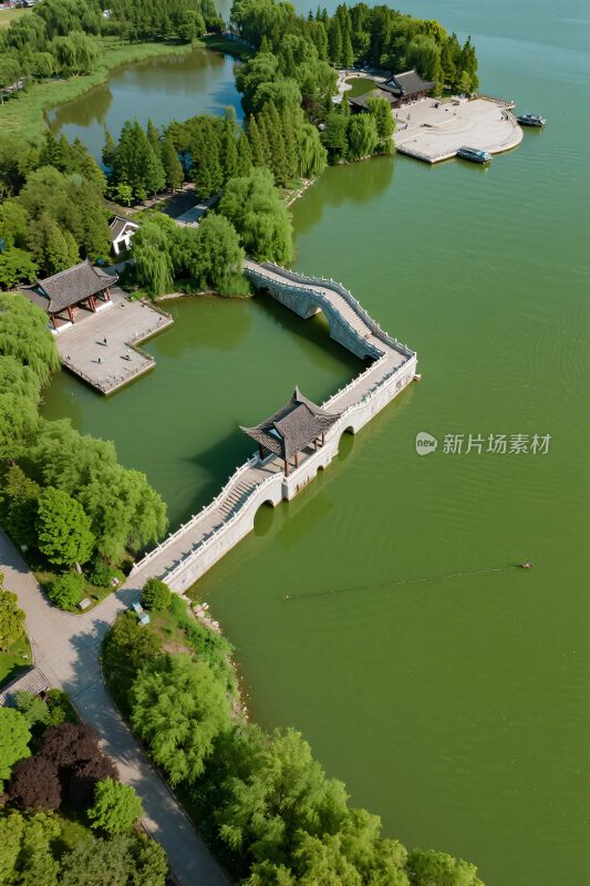 园林水域古景风貌