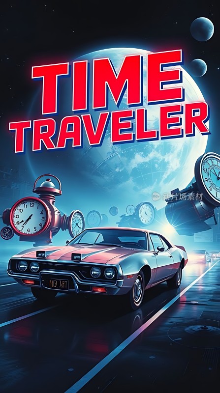 时空旅行者经典复古汽车穿越时光之旅