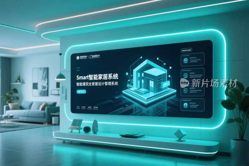 智能家居系统界面展示