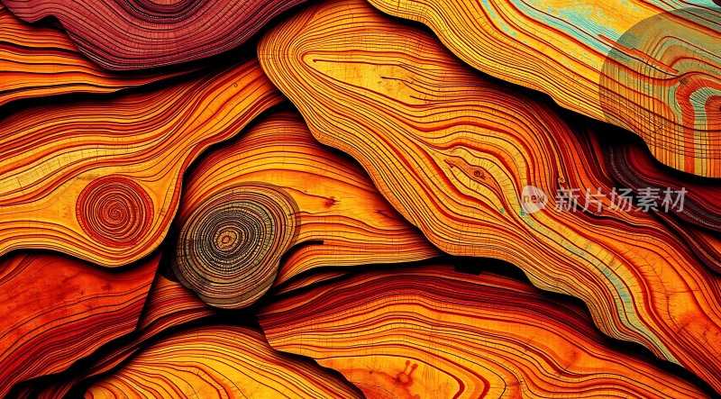 木纹纹理艺术