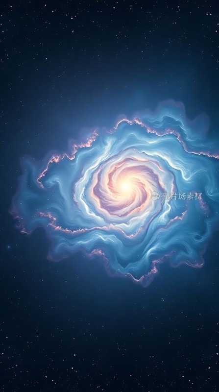 宇宙漩涡星云奇观