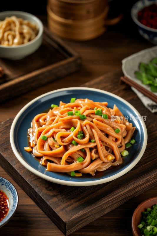 鸭肠中国传统经典美食中式家常美味食物