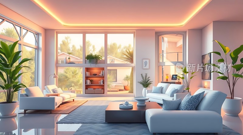 现代家居设计温馨舒适生活空间